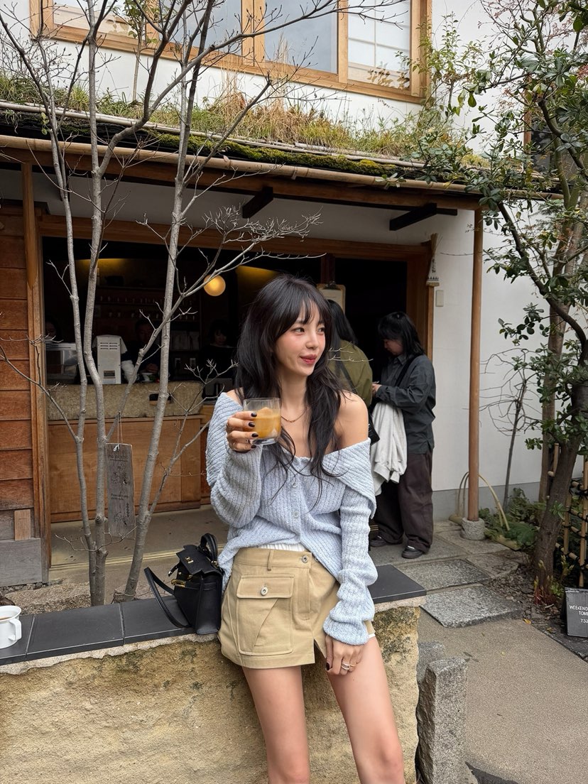 SOLAR韓國東大門直郵女士新品時尚26春夏職業裙褲工裝褲口袋SOLAR裙褲