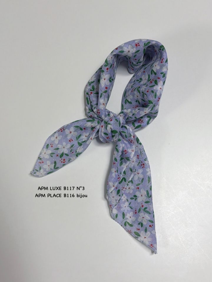 N3韓國直郵實拍女裝新款人氣推薦26春夏休閑圍巾披肩花朵N3圍巾/披肩