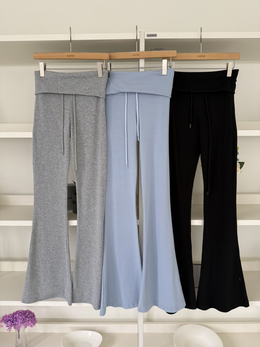 SOLAR韓國東大門直郵女裝新款休閑推薦職業26春夏時尚休閑褲SOLAR休閑褲