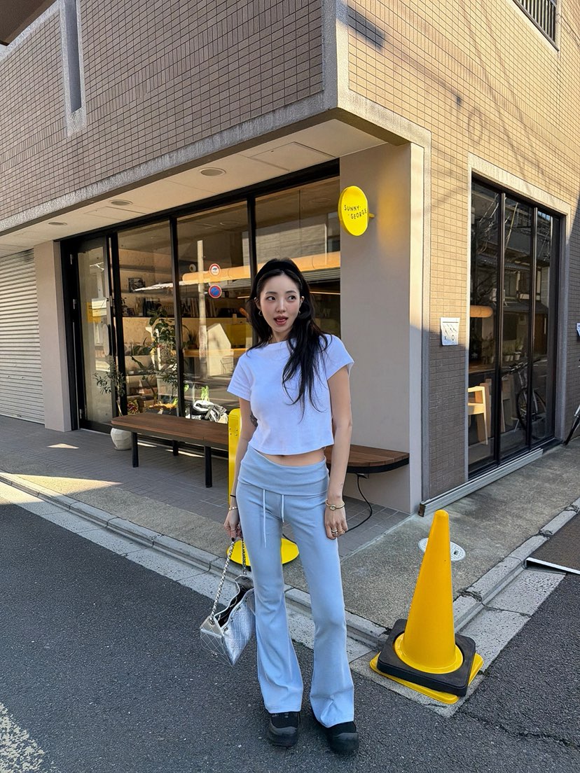 SOLAR韓國東大門直郵女裝新款休閑推薦職業26春夏時尚休閑褲SOLAR休閑褲