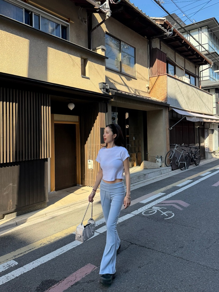 SOLAR韓國東大門直郵女裝新款休閑推薦職業26春夏時尚休閑褲SOLAR休閑褲