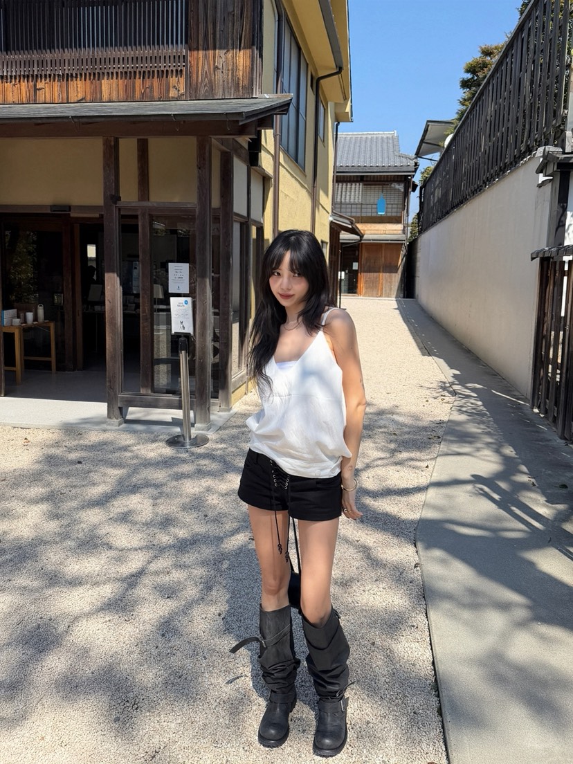 SOLAR韓國東大門直郵女士新款熱賣26春夏時尚休閑短褲鏤空SOLAR短褲