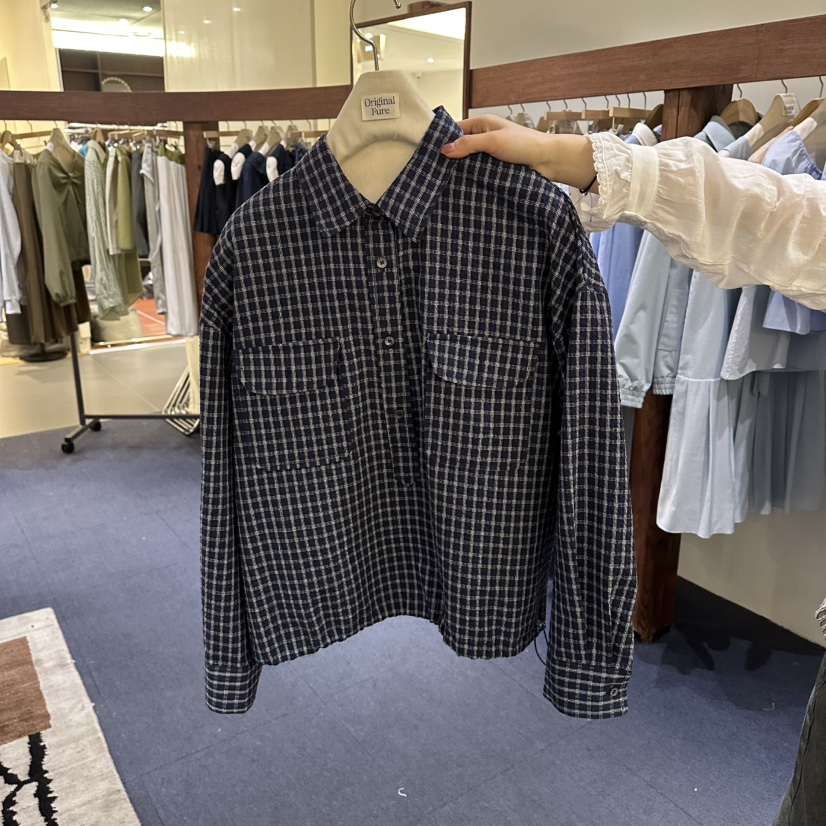 FURE東大門代購女裝新款時尚真品26春夏人氣熱賣襯衫蕾絲衫FURE襯衫/蕾絲衫圖色2