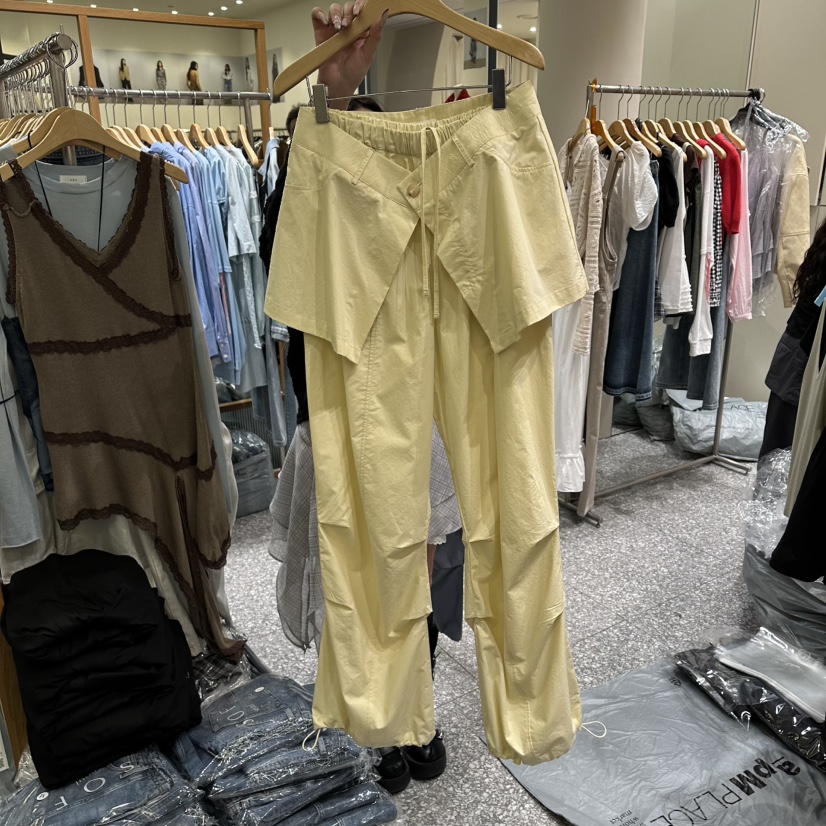 SOF東大門代購女裝新品職業熱賣26春夏時尚休閑推薦真品裙褲SOF裙褲圖色1