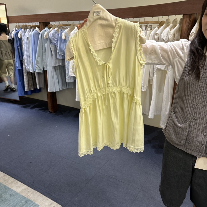 FURE東大門代購女士新品推薦熱賣休閑時尚人氣職業吊帶背心FURE吊帶/背心圖色2