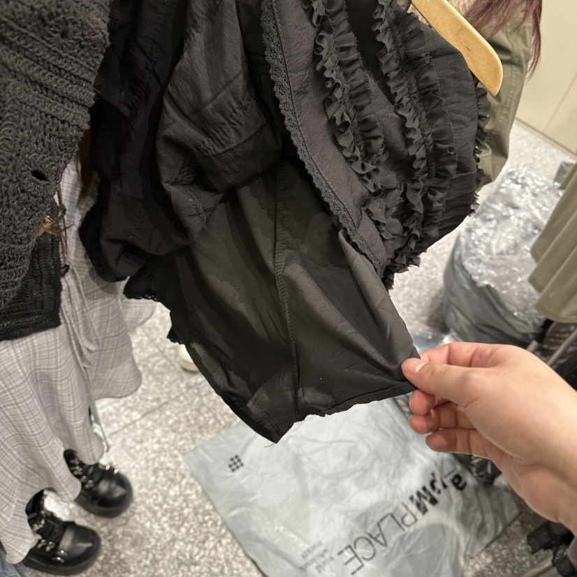 SOF東大門實拍女裝新款職業26春夏休閑時尚真品熱賣裙褲蕾絲SOF裙褲