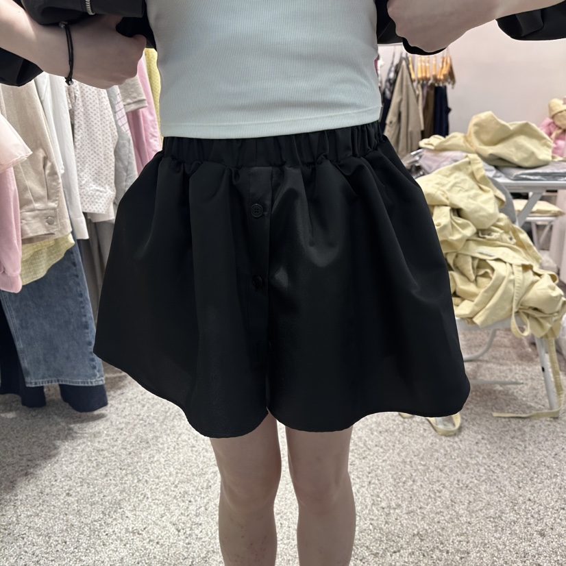 ATPZ東大門代購女裝新款真品26春夏推薦休閑職業裙褲紐扣ATTENTION PLEAES裙褲圖色2