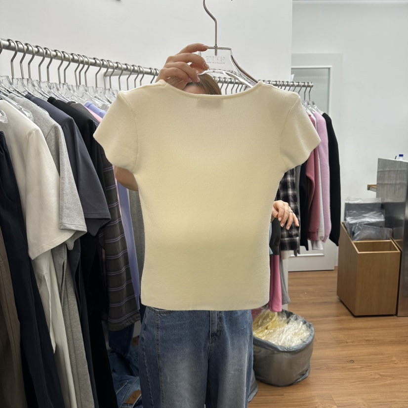 GABIZON韓國代購女士新款26春夏推薦休閑職業人氣T恤修身GABIZONT恤