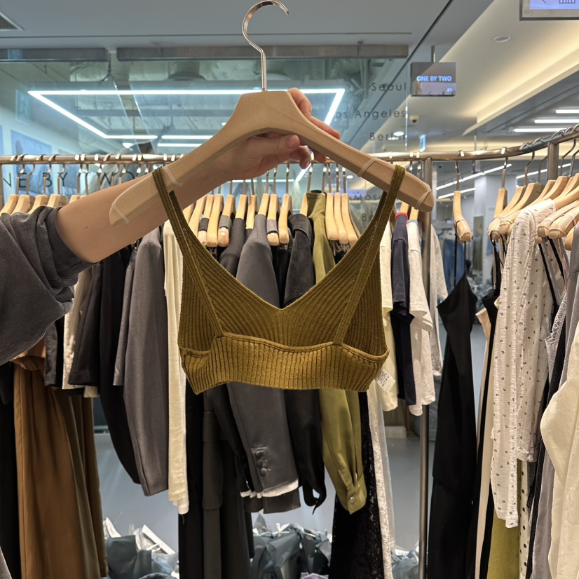 HONG.U韓國代購女士新品職業人氣推薦26春夏熱賣吊帶背心HONG.U吊帶/背心