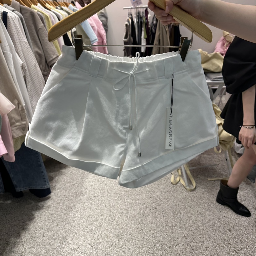 ATPZ韓國代購女士新品真品推薦人氣時尚休閑職業熱賣短褲ATTENTION PLEAES短褲圖色2