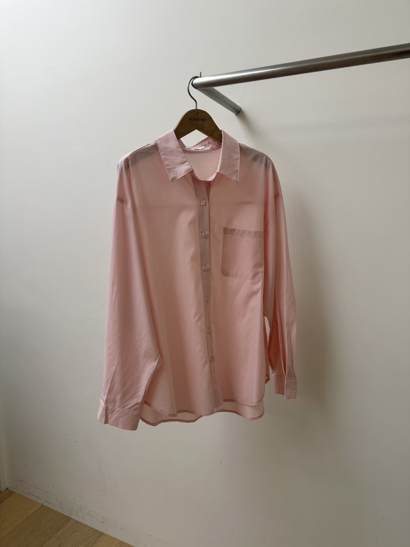 BLENDING-p東大門直郵女士新品26春夏職業真品襯衫蕾絲衫BLENDING-p襯衫/蕾絲衫圖色2