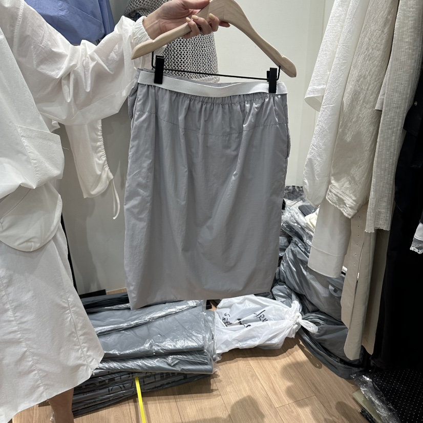 ORE-P東大門代購女士新品26春夏熱賣推薦時尚長裙含腰包ORE長裙