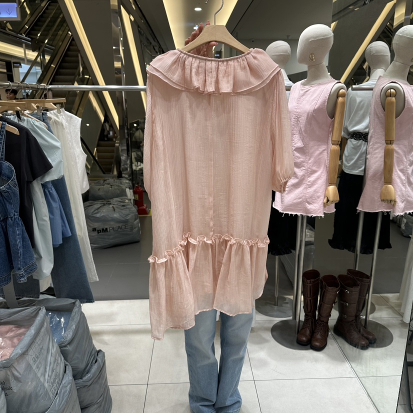 XPARTY韓國代購女士新款休閑職業人氣26春夏推薦熱賣連衣裙XPARTY連衣裙