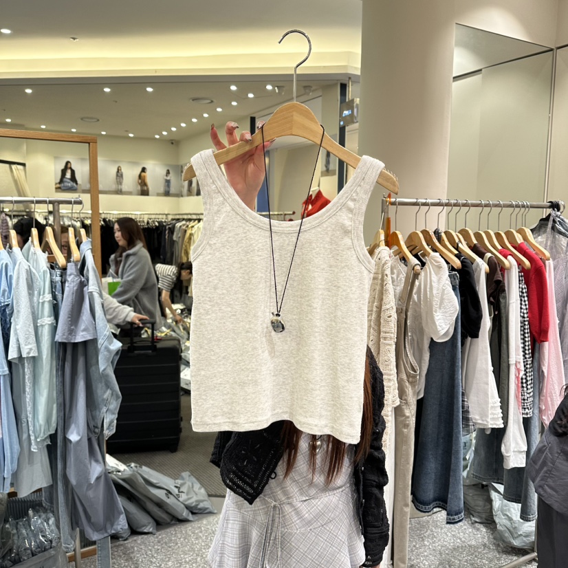 SOF東大門實拍女士新款人氣熱賣26春夏推薦休閑真品吊帶背心SOF吊帶/背心圖色3