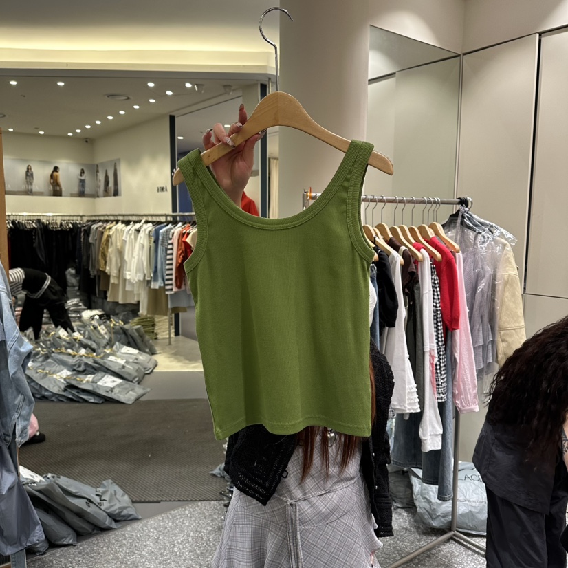 SOF東大門實拍女士新款人氣熱賣26春夏推薦休閑真品吊帶背心SOF吊帶/背心圖色5