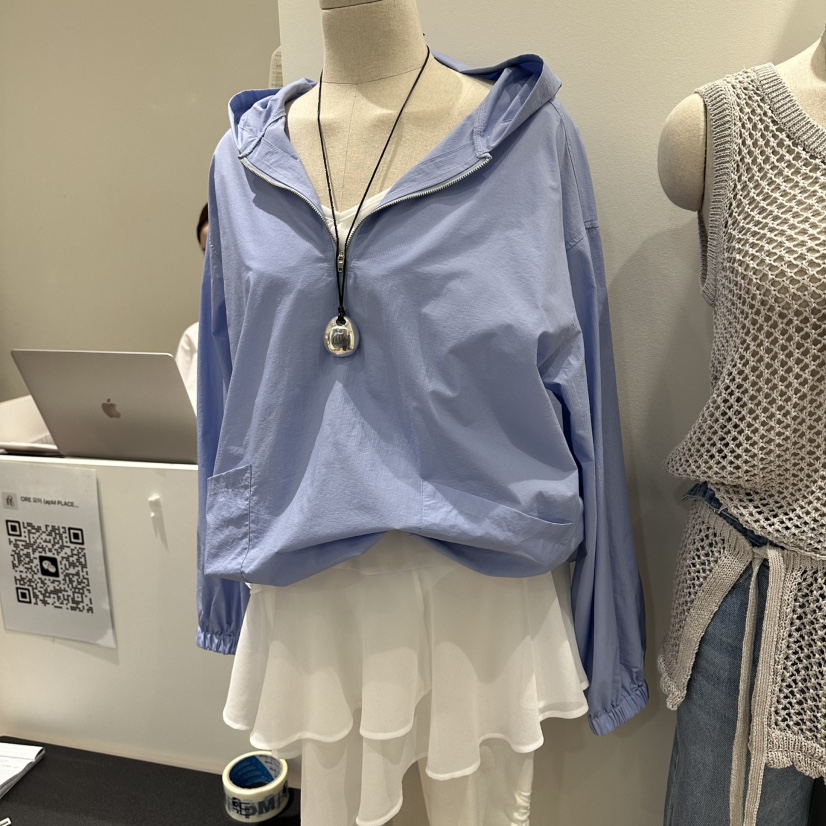 ORE-P韓國代購女裝新款休閑熱賣職業真品人氣夾克不含配飾ORE夾克圖色1