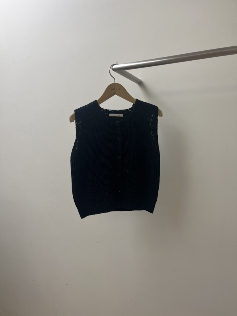 BLENDING-p韓國東大門直郵女士新款時尚熱賣推薦人氣馬甲BLENDING-p馬甲圖色3