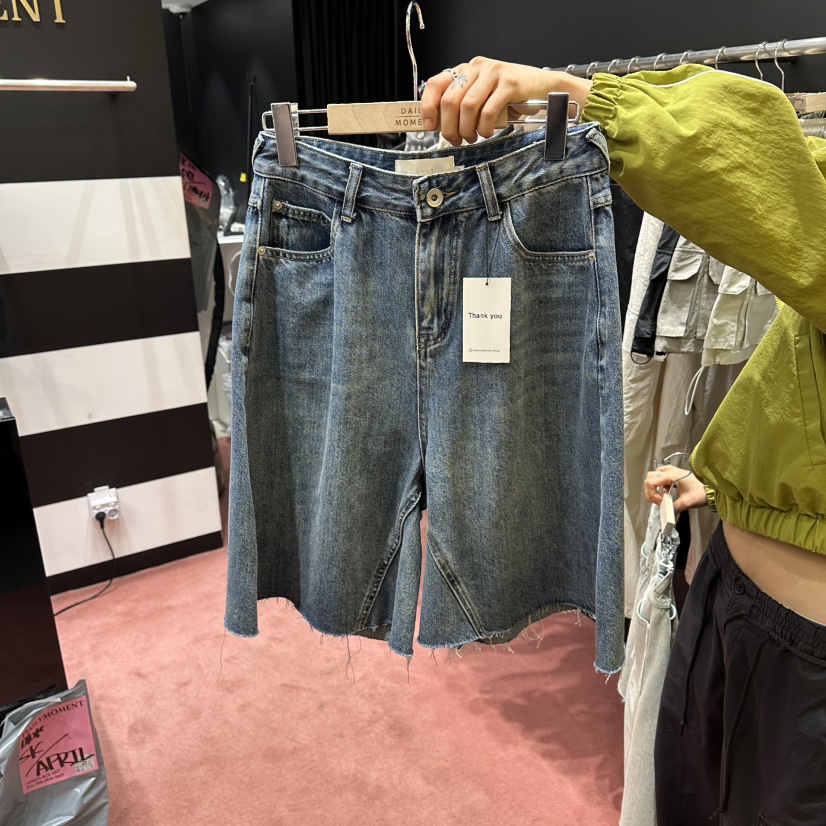 DAILY MOMENT韓國代購女裝新款熱賣休閑26春夏時尚推薦短褲DAILY MOMENT短褲圖色1