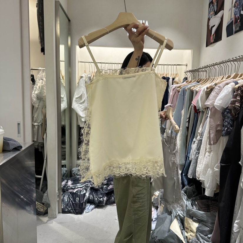 BERTHA東大門實拍女裝新品26春夏推薦人氣熱賣吊帶背心蕾絲BERTHA吊帶/背心