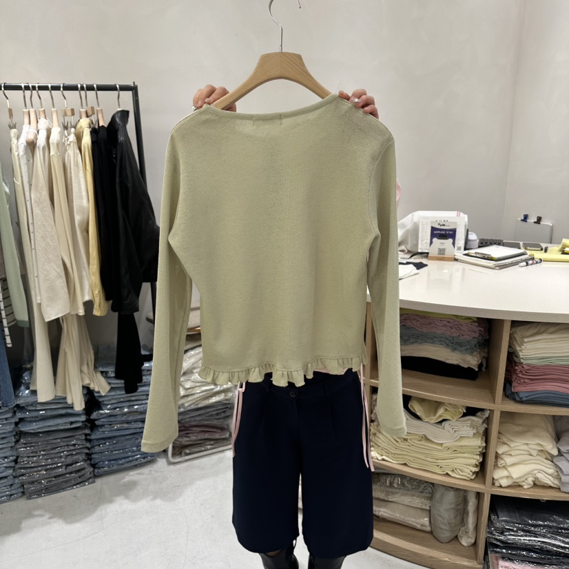 AURA韓國直郵實拍女裝新品職業時尚26春夏熱賣推薦針織衫Au ra針織衫