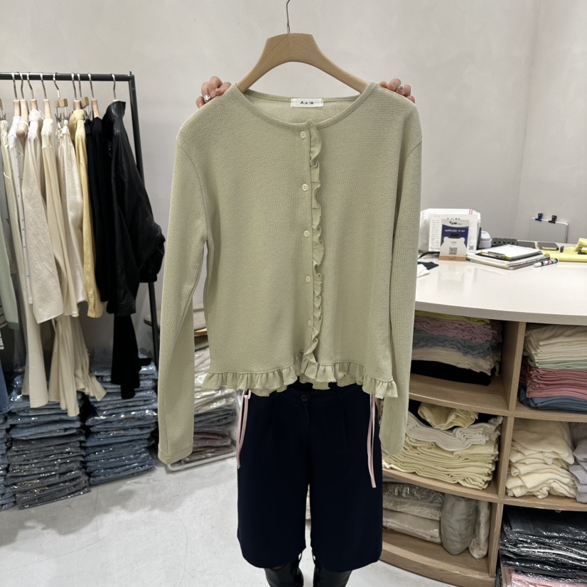 AURA韓國直郵實拍女裝新品職業時尚26春夏熱賣推薦針織衫Au ra針織衫圖色3