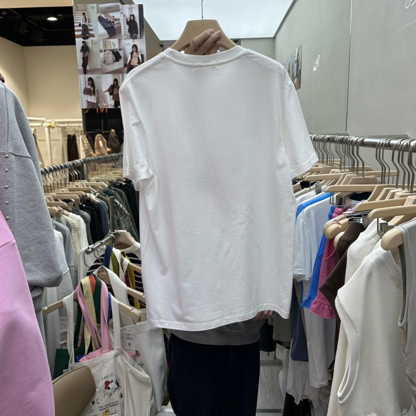 STICK WITH韓國直郵女裝新品26春夏真品休閑推薦職業T恤STICK WITHT恤