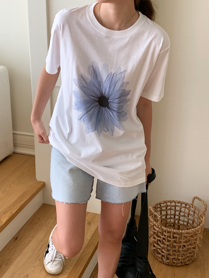 STICK WITH韓國直郵女裝新品26春夏真品休閑推薦職業T恤STICK WITHT恤