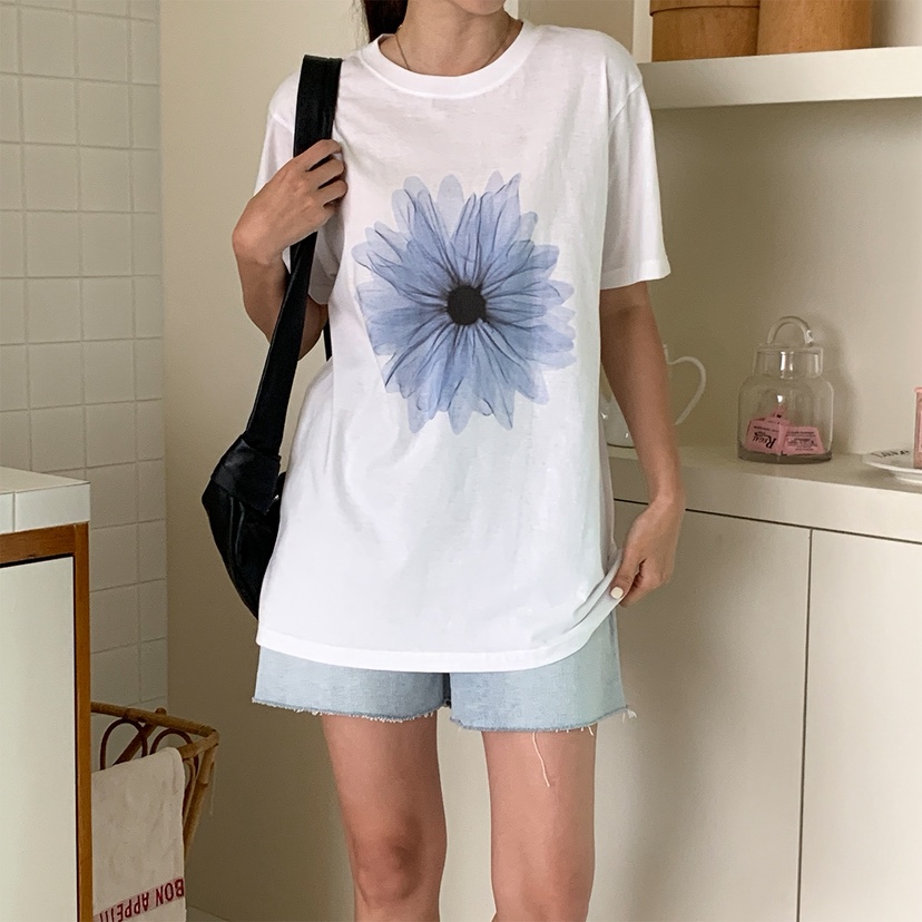 STICK WITH韓國直郵女裝新品26春夏真品休閑推薦職業T恤STICK WITHT恤