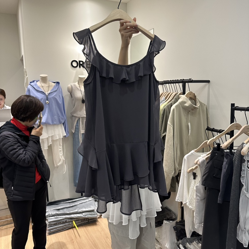 ORE-P韓國直郵實拍女士新品26春夏休閑職業時尚推薦連衣裙ORE連衣裙