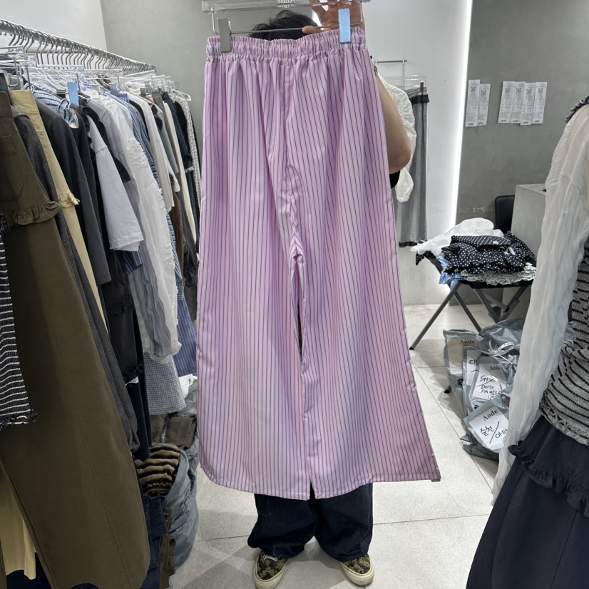 ANDE東大門實拍女士新品26春夏真品職業熱賣人氣時尚休閑褲Ande休閑褲