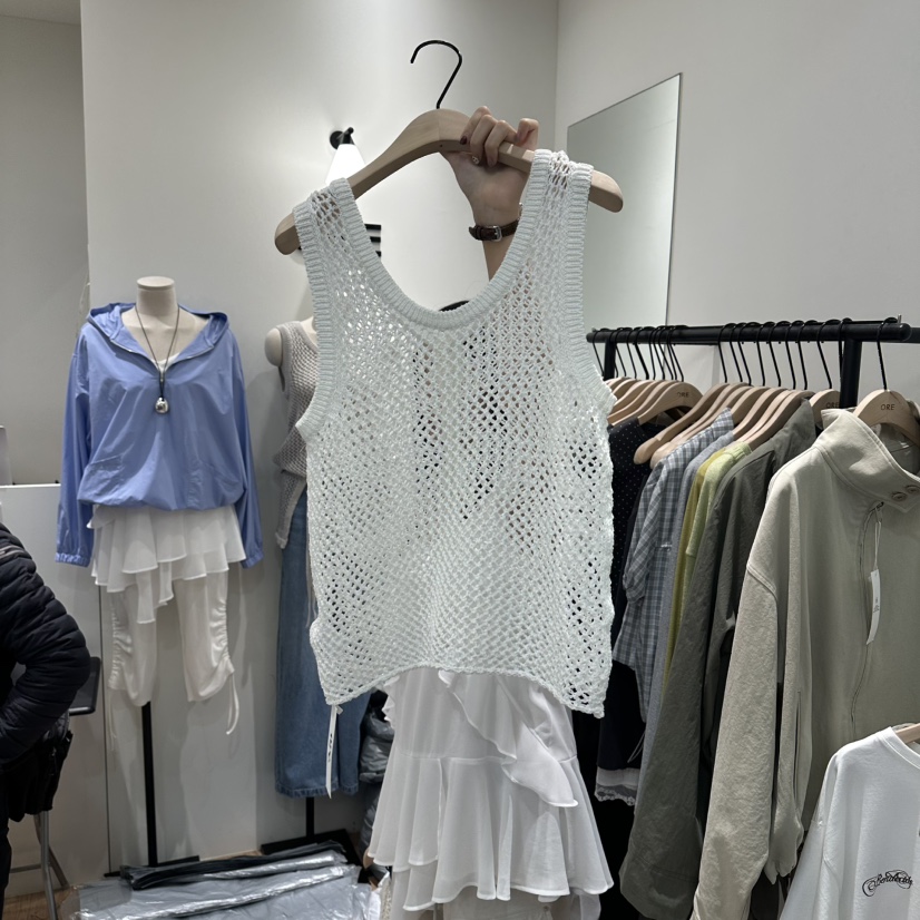 ORE-P東大門直郵女士新品人氣職業熱賣吊帶背心不含配飾ORE吊帶/背心