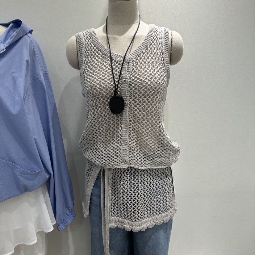 ORE-P東大門直郵女士新品人氣職業熱賣吊帶背心不含配飾ORE吊帶/背心圖色1