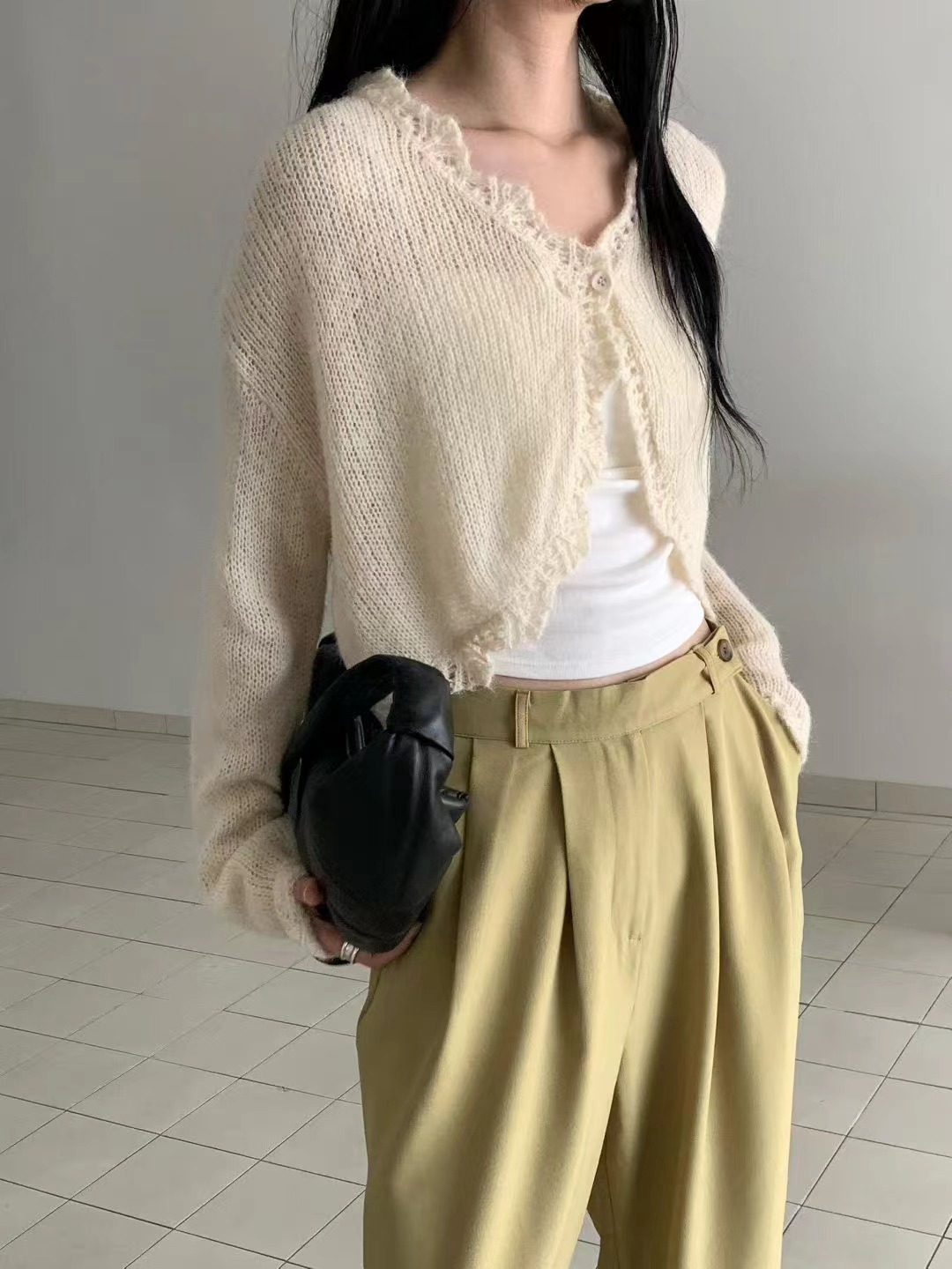 TOXIC韓國代購女裝新品26春夏職業推薦時尚休閑針織衫羊毛衫TOXIC針織衫圖色1