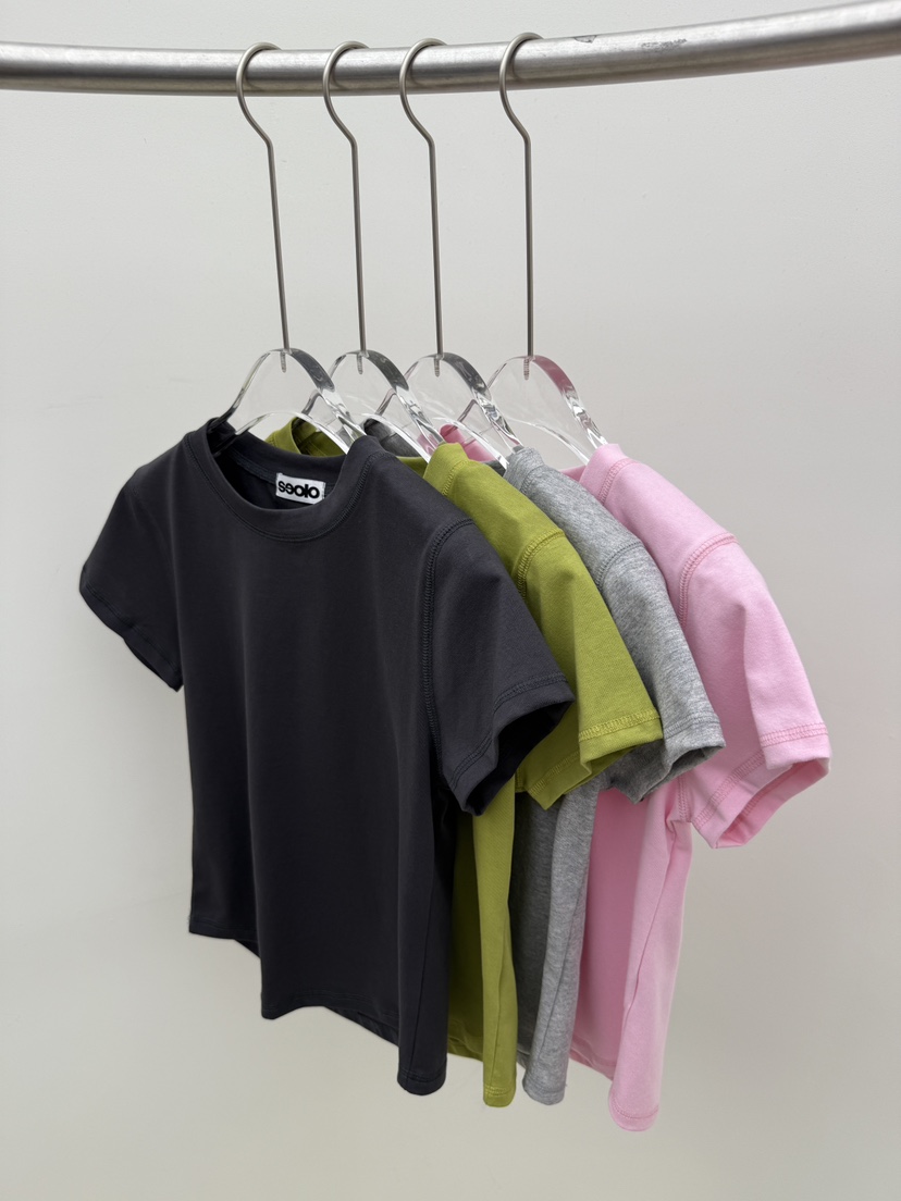 SEOLO東大門直郵女裝新品人氣休閑職業時尚熱賣真品26春夏T恤Seolo seoulT恤