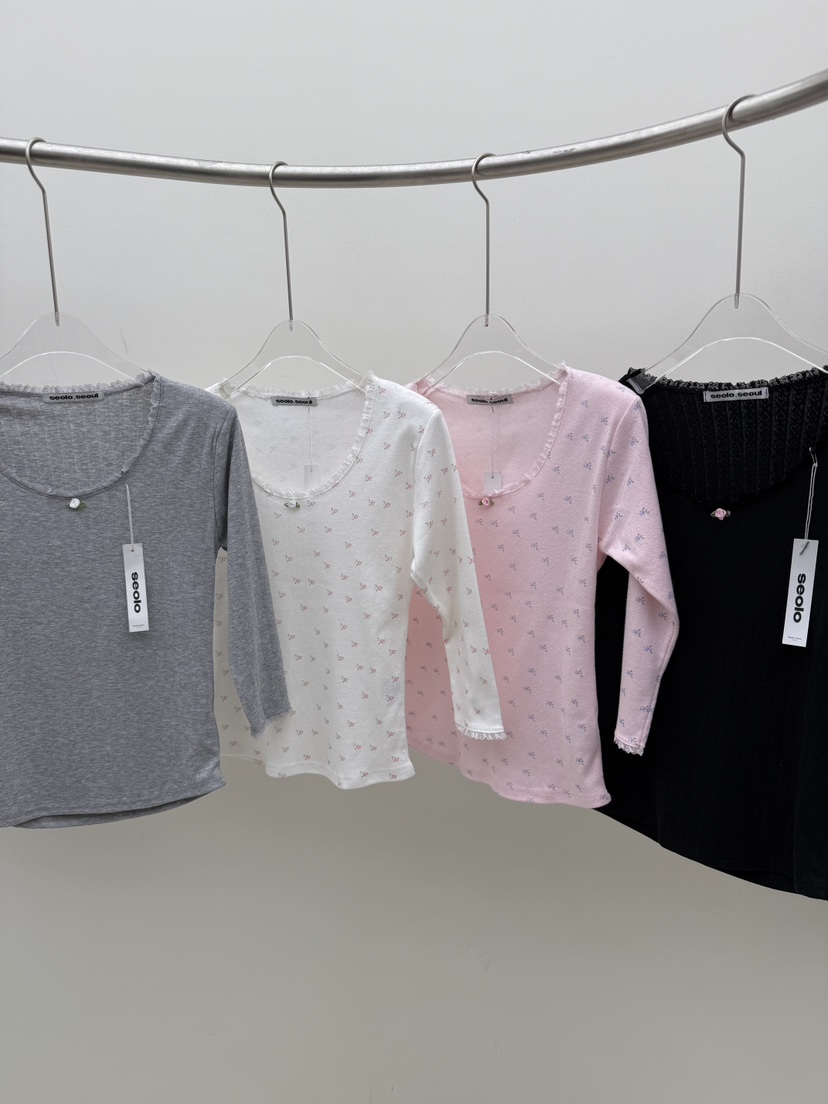 SEOLO東大門直郵女裝新款時尚人氣推薦職業休閑真品26春夏T恤Seolo seoulT恤