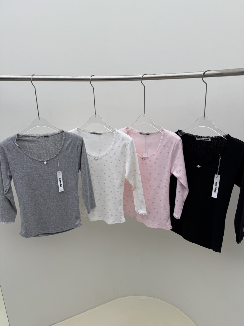 SEOLO東大門直郵女裝新款時尚人氣推薦職業休閑真品26春夏T恤Seolo seoulT恤