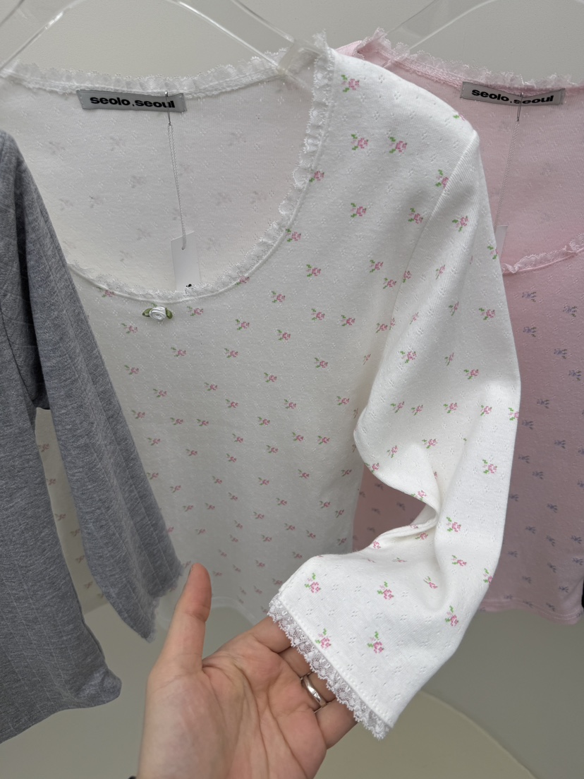 SEOLO東大門直郵女裝新款時尚人氣推薦職業休閑真品26春夏T恤Seolo seoulT恤