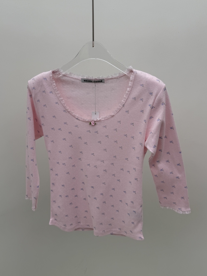 SEOLO東大門直郵女裝新款時尚人氣推薦職業休閑真品26春夏T恤Seolo seoulT恤圖色3