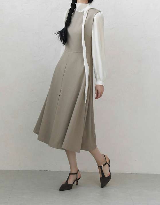 BITTERSWEET韓國直郵女裝新品休閑26春夏時尚連衣裙不含內搭MOR___連衣裙