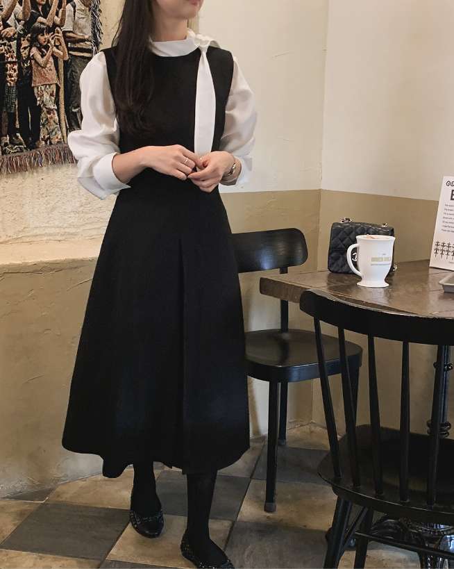 BITTERSWEET韓國直郵女裝新品休閑26春夏時尚連衣裙不含內搭MOR___連衣裙圖色2