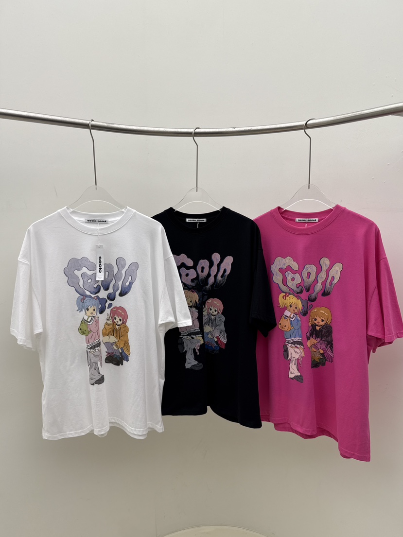 SEOLO東大門直郵女士新品人氣熱賣休閑推薦真品時尚職業T恤Seolo seoulT恤