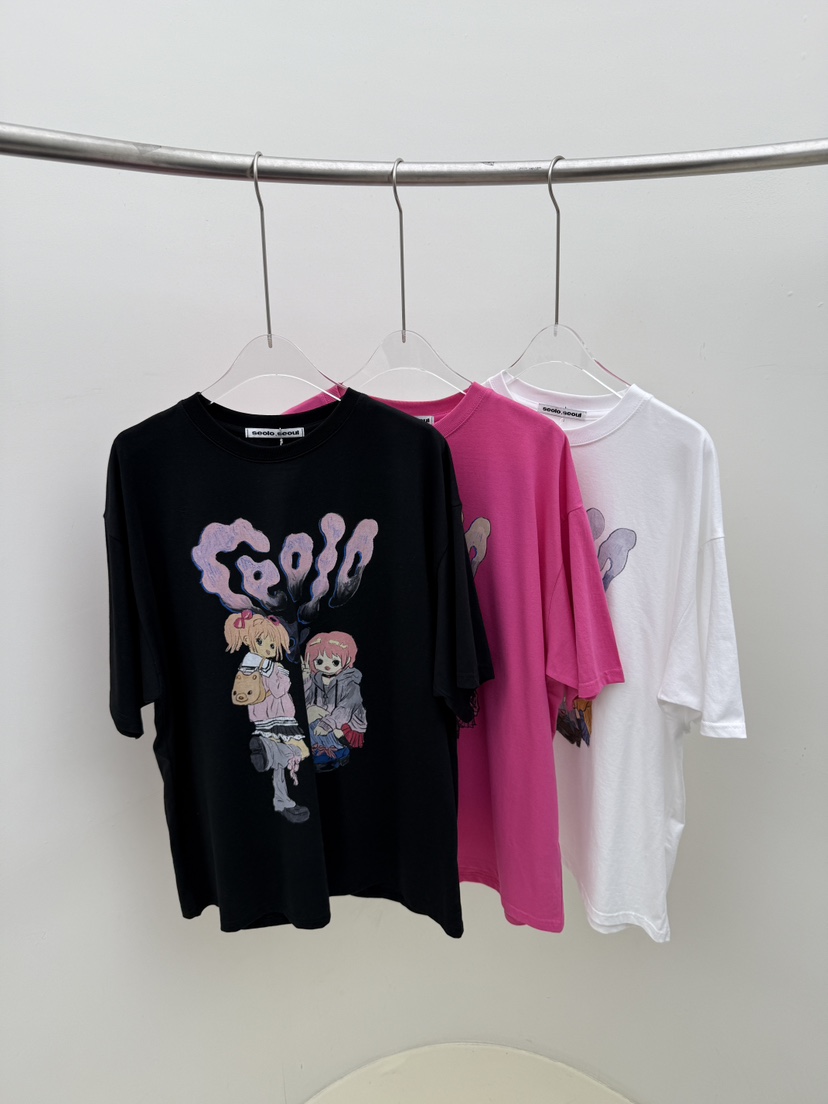 SEOLO東大門直郵女士新品人氣熱賣休閑推薦真品時尚職業T恤Seolo seoulT恤