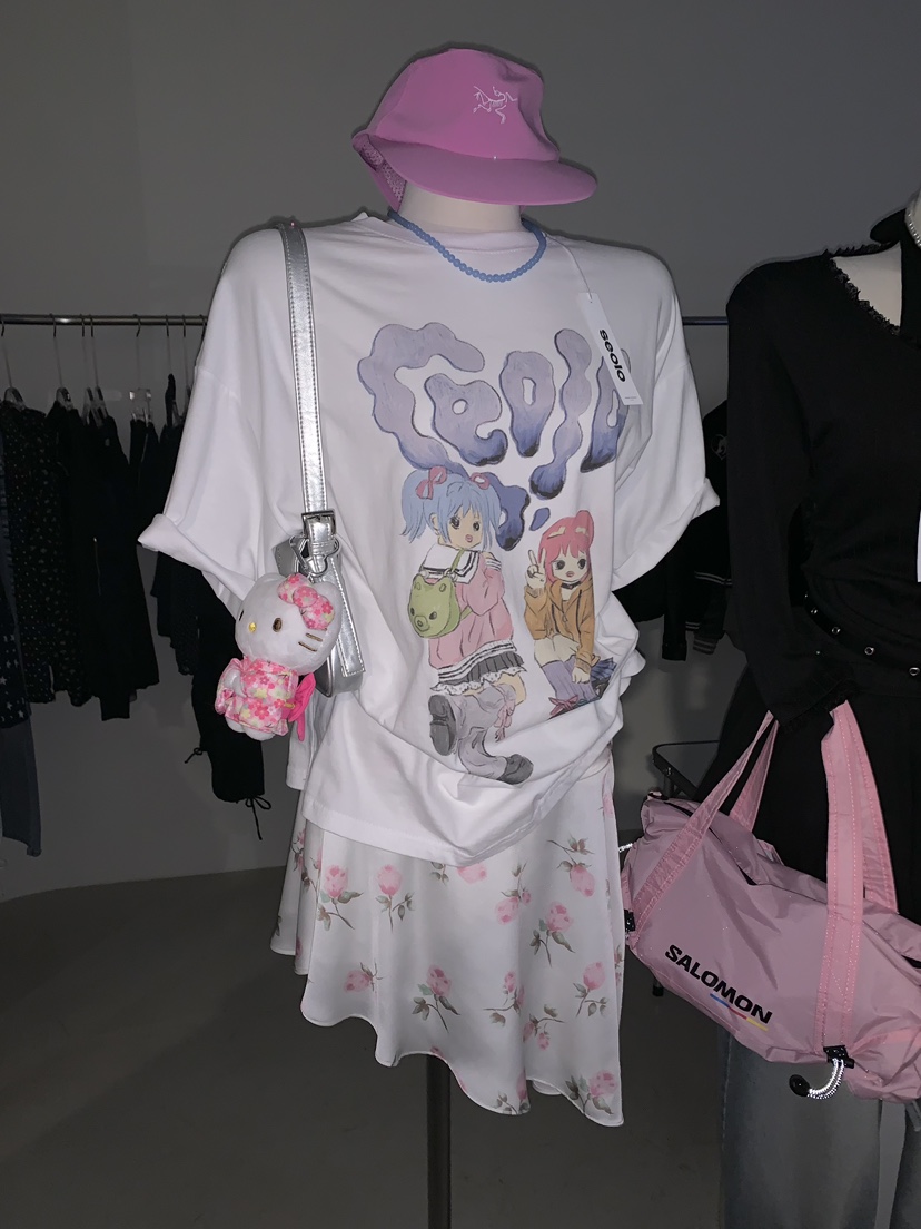 SEOLO東大門直郵女士新品人氣熱賣休閑推薦真品時尚職業T恤Seolo seoulT恤