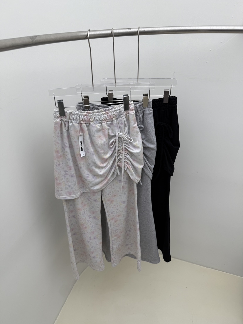 SEOLO東大門直郵女士新品熱賣人氣職業時尚推薦26春夏裙褲褶皺Seolo seoul裙褲