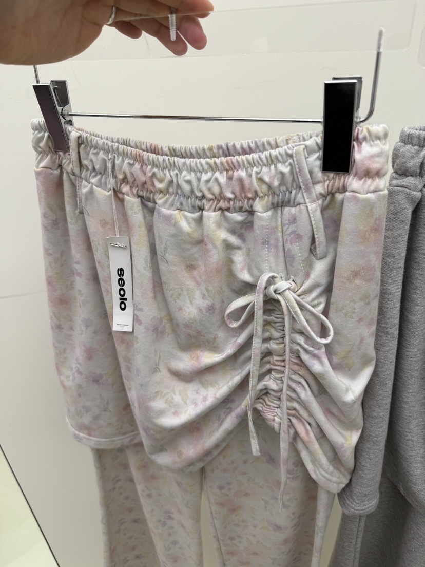 SEOLO東大門直郵女士新品熱賣人氣職業時尚推薦26春夏裙褲褶皺Seolo seoul裙褲