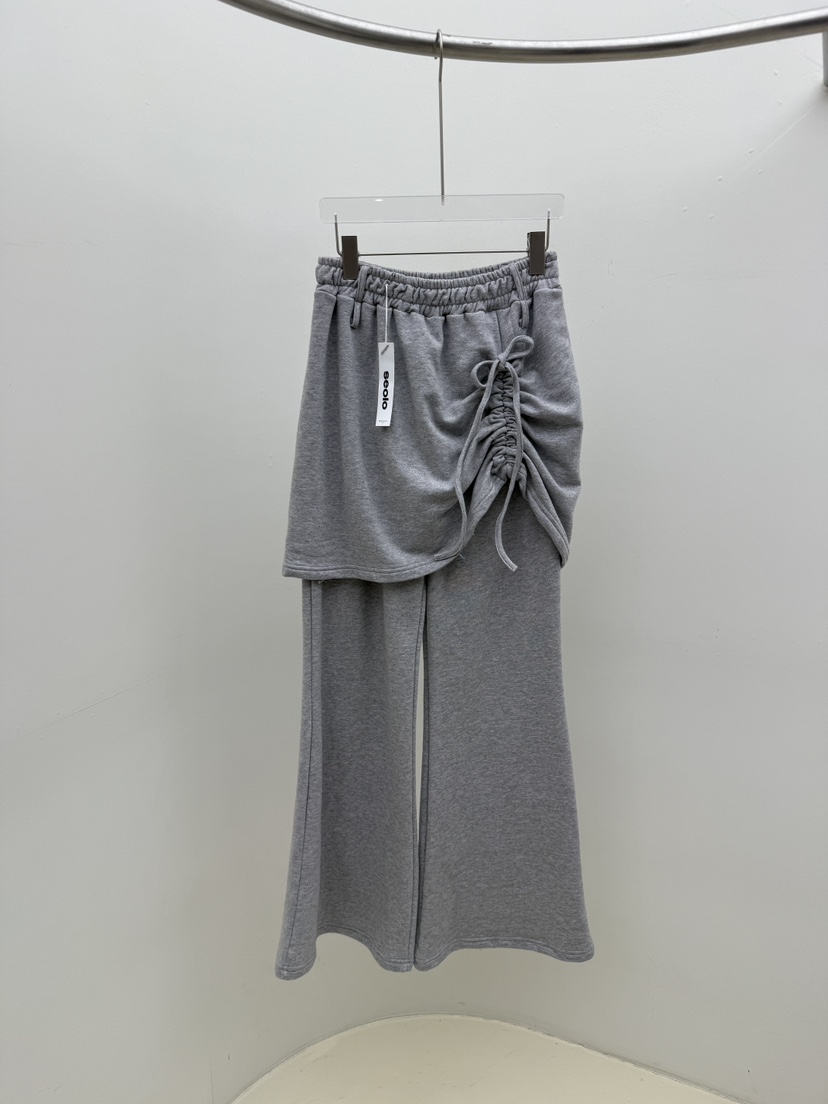 SEOLO東大門直郵女士新品熱賣人氣職業時尚推薦26春夏裙褲褶皺Seolo seoul裙褲圖色2