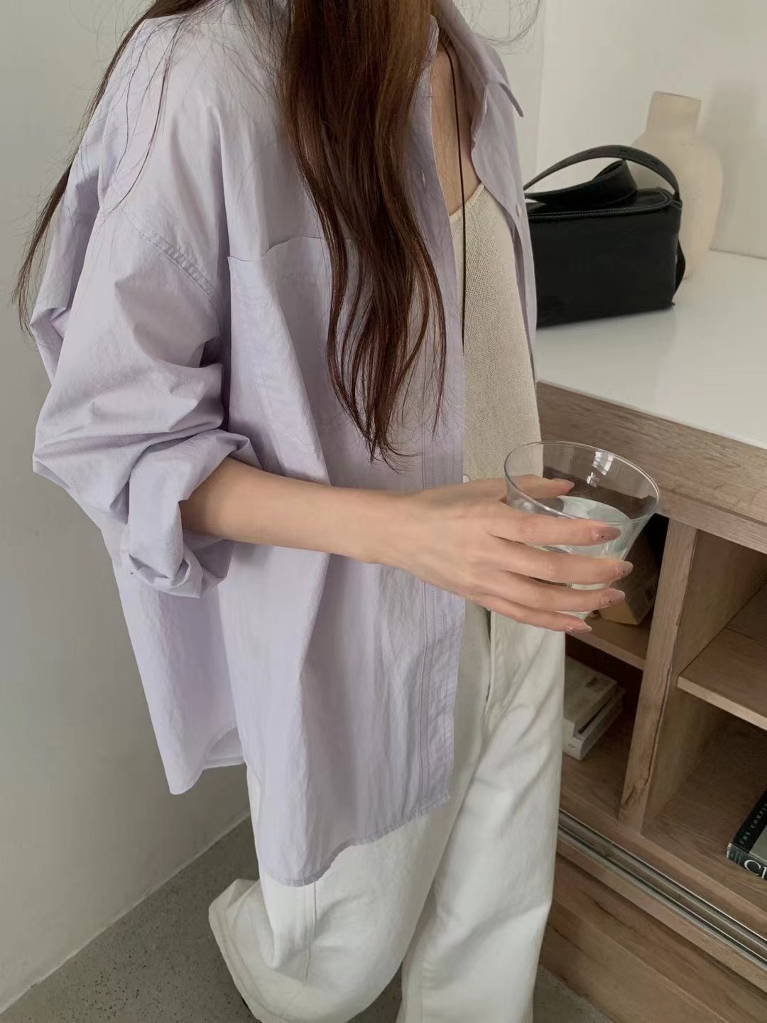 AN STAND東大門直郵女裝新款推薦時尚人氣休閑襯衫蕾絲衫AN STAND-2件起襯衫/蕾絲衫