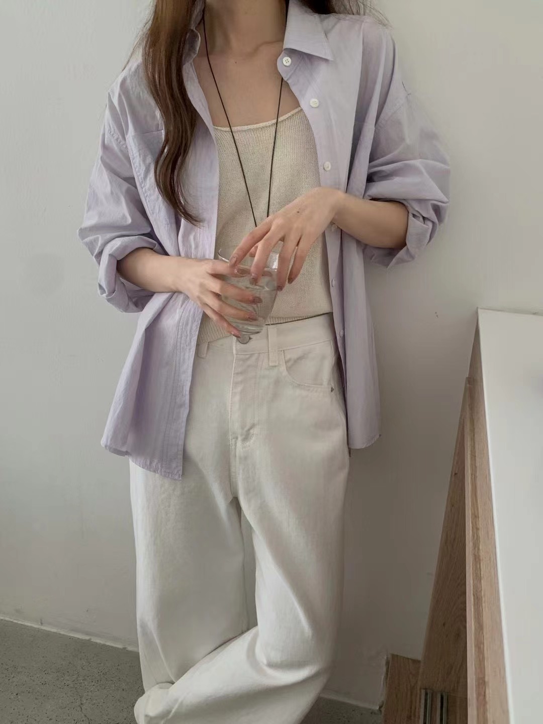 AN STAND東大門直郵女裝新款推薦時尚人氣休閑襯衫蕾絲衫AN STAND-2件起襯衫/蕾絲衫