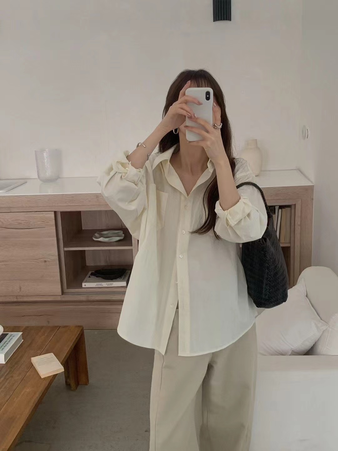 AN STAND東大門直郵女裝新款推薦時尚人氣休閑襯衫蕾絲衫AN STAND-2件起襯衫/蕾絲衫