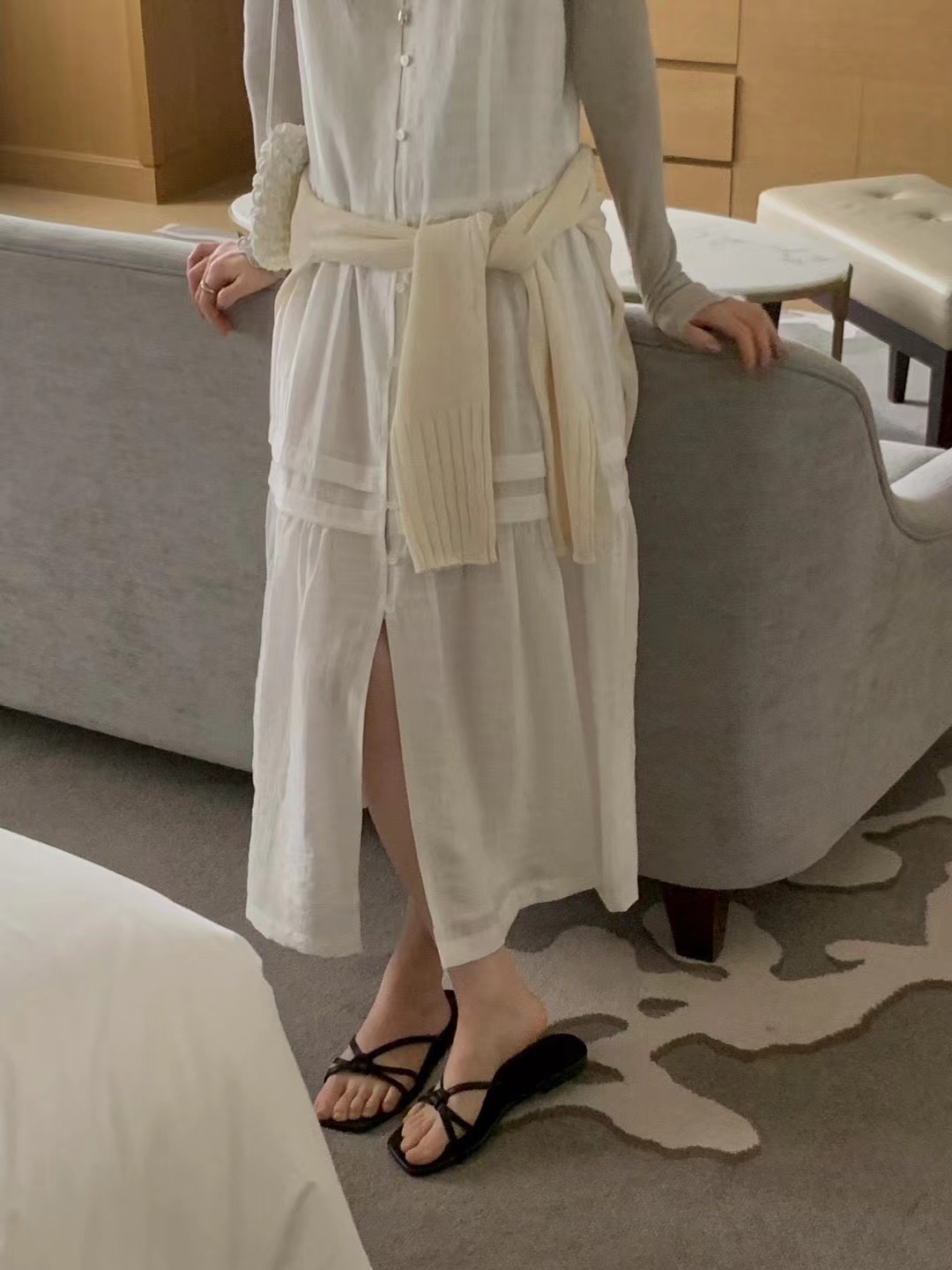 AN STAND東大門實拍女裝新品26春夏時尚熱賣連衣裙不含內搭AN STAND-2件起連衣裙